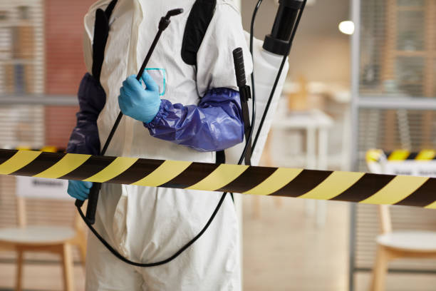 Professional Biohazard Cleanup technician working in Dixon Springs, TN